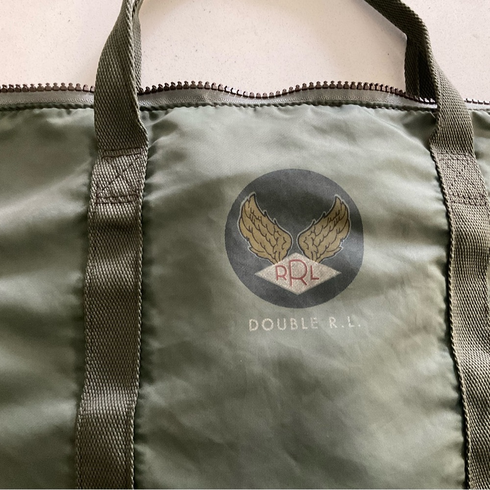 Double RL Ralph Lauren packable bag - Picture 7 of 8